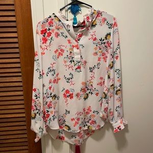 Loft floral blouse